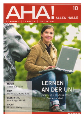 AHA!-Magazin Cover